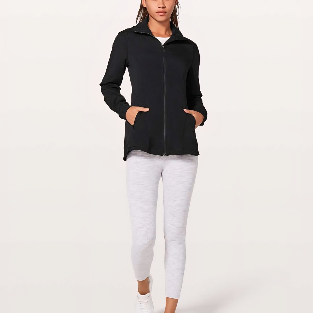 lululemon athletica Women's Such aCinch Water Repellant Jacket - Black - 6